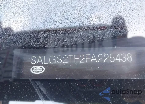 2015 Land Rover Range Rover 5.0L V8 Supercharged из США, поврежденный, VIN SALGS2TF2FA225438